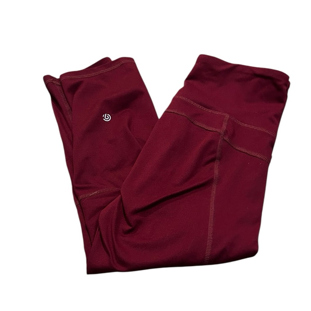 C9 CHAMPION cropped red leggings